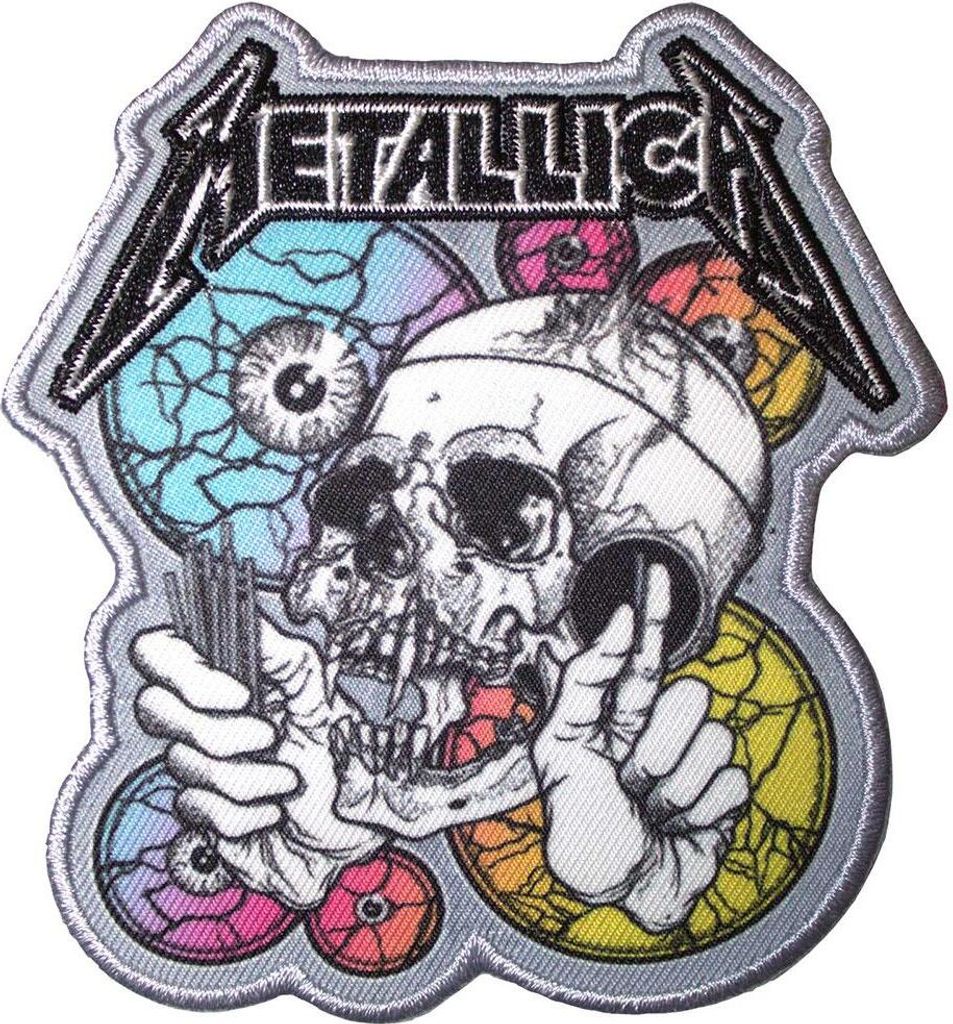 Metallica - bedruckt - Aufnäher zum Aufbügeln "The Shortest Straw" - Polyester RO12881 (Einheitsgröße) (Bunt)