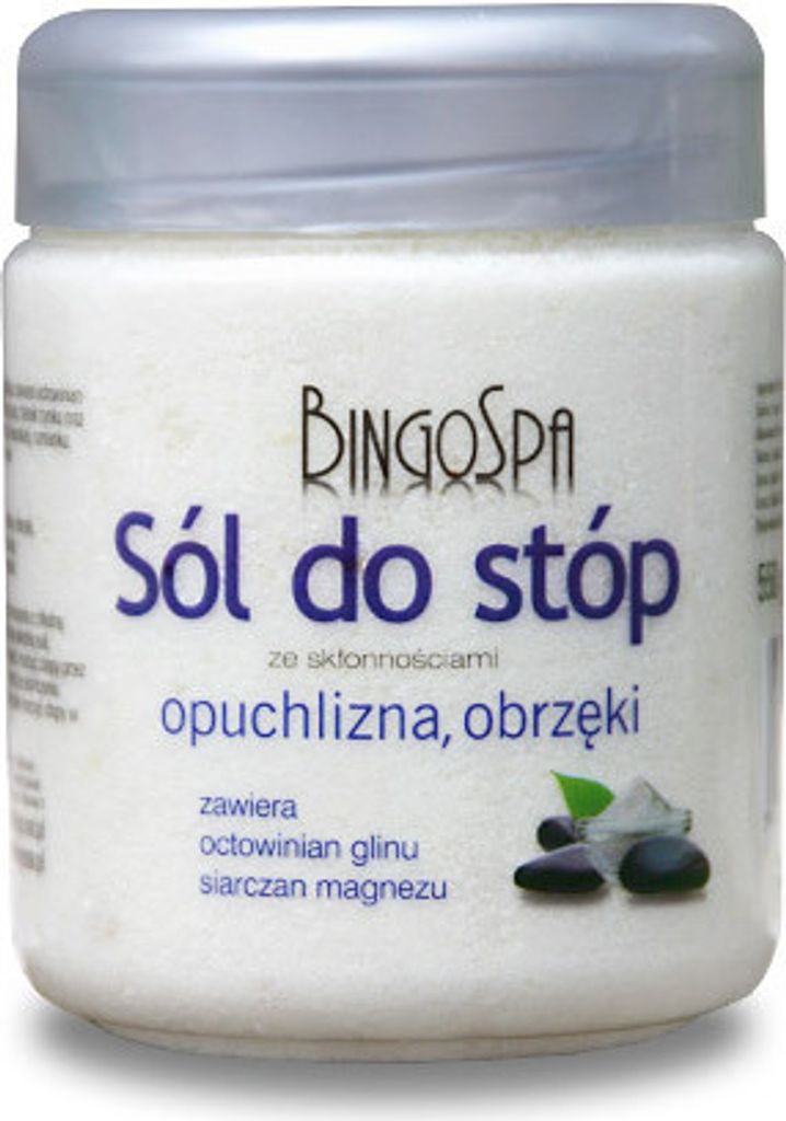 BINGOSPA Fußsalz gegen Schwellungen und Ödeme 550 g Produktbild 
