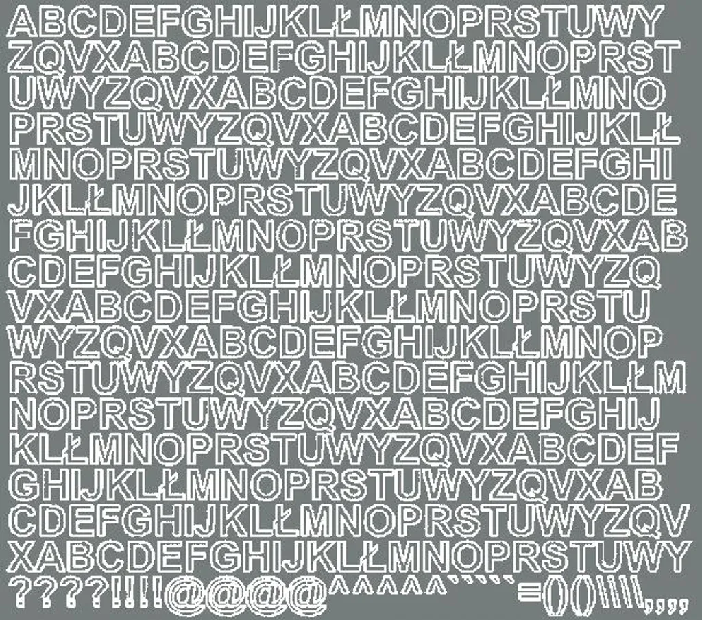 Lettere Adesive 1 cm Grigio Lucido | Vinile per Esterni e Modellismo