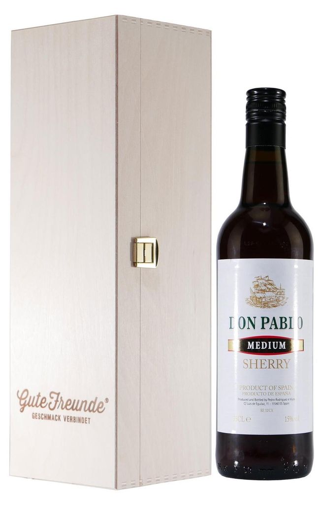 Don Pablo Sherry -Medium- mit Geschenk-HK