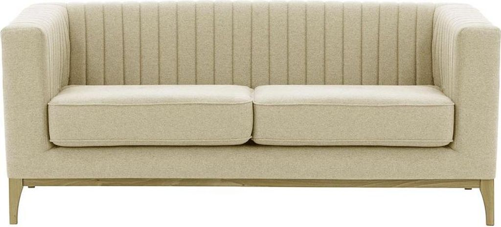 Zweisitzer-Sofa Slender Wood-Baku 15-wax black