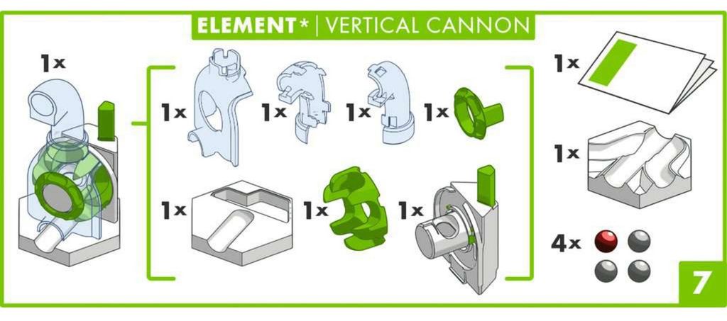 Ravensburger GraviTrax Element Vertical Cannon 27465 - Produktbild 