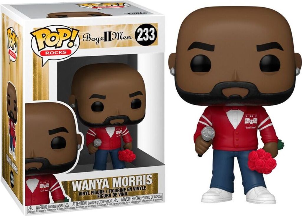 Statuetta Funko POP Boyz II Men 233 Wanya Morris Immagine del prodotto 