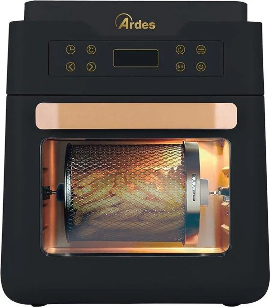 Four Air Fryer XXL 12 L avec rotation automatique et technologie hybride