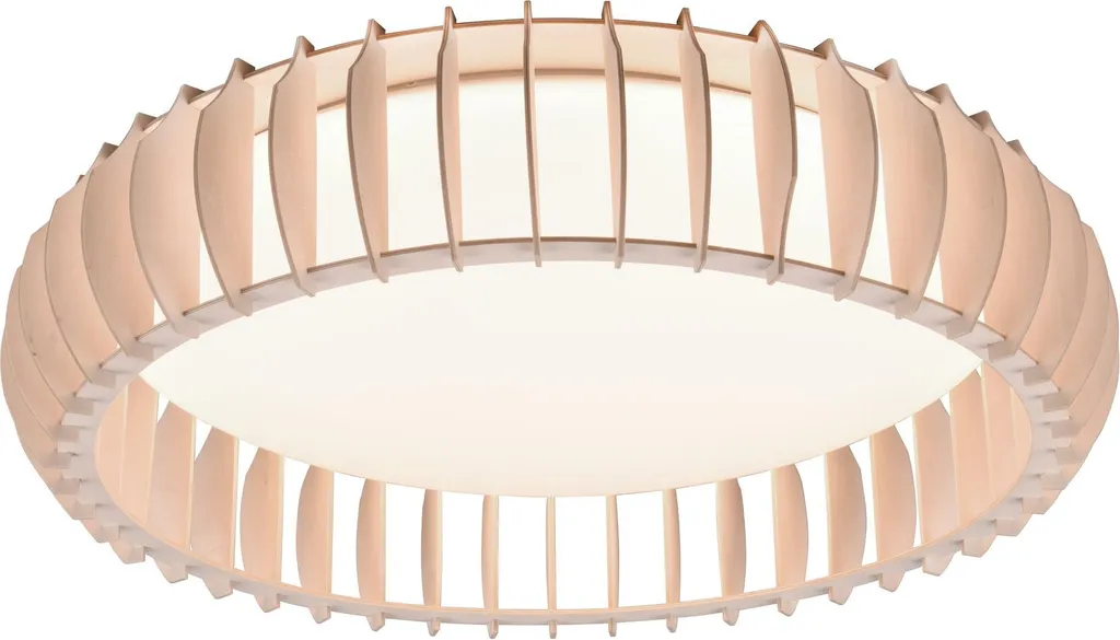 Plafonnier LED MONTE brun : la solution pour un éclairage puissant et déco