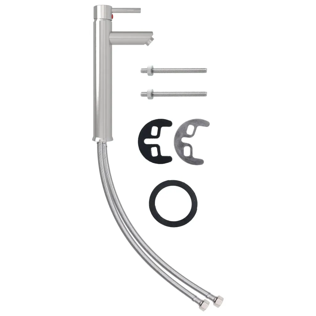 vidaXL Miscelatore Argento 12x30 cm: Scheda Tecnica e Installazione Bagno