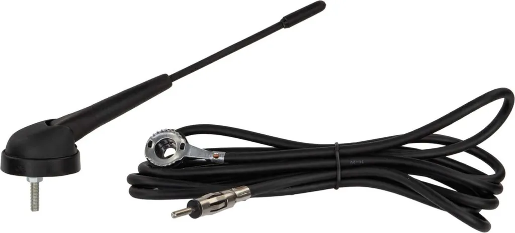 Antenne de toit flexible 14cm OEM Renault DIN(m) haute performance noire