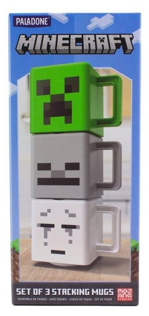 Tasses empilables PP Minecraft Image du produit 