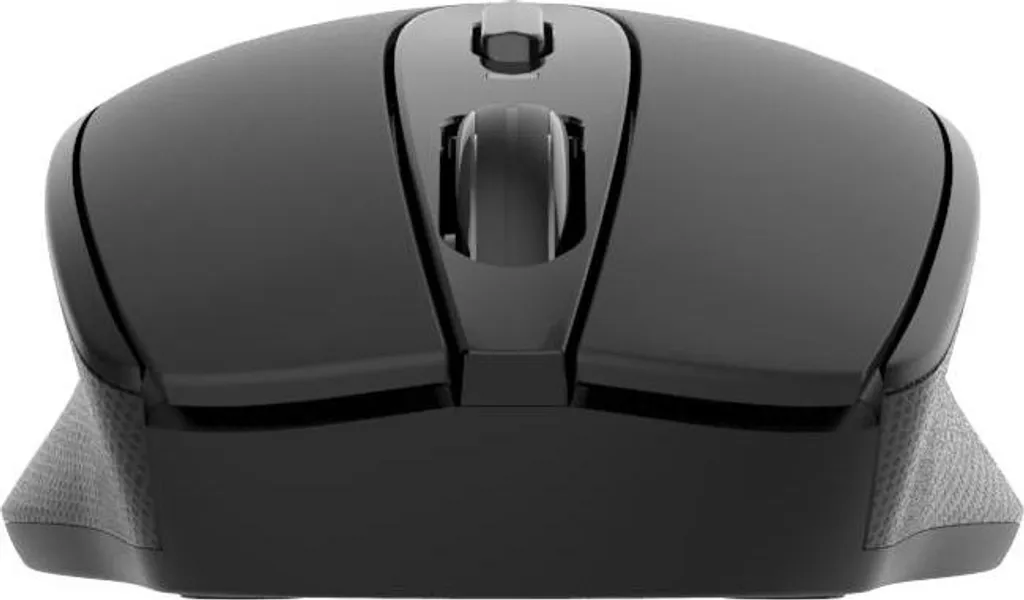 Souris optique sans fil ergonomique avec surface gomme et dongle USB - 6