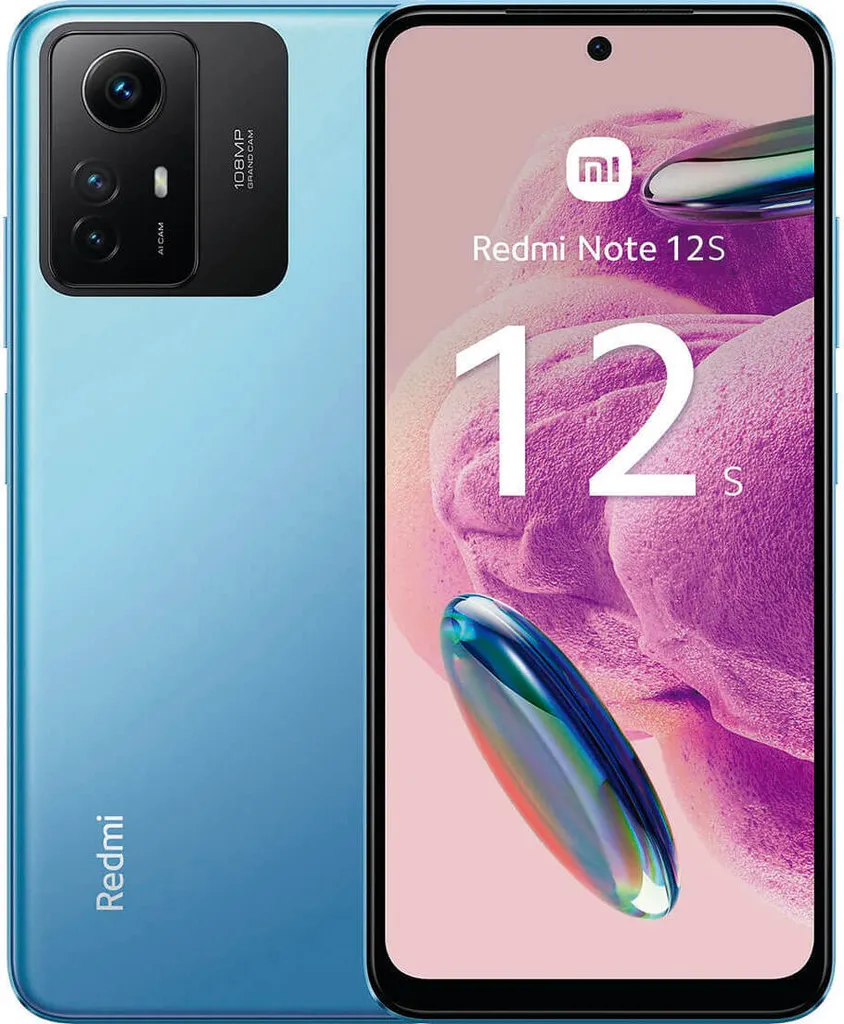 Smartphone XIAOMI Redmi Note 12S NFC 256Go - Téléphone Mobile Android - 10