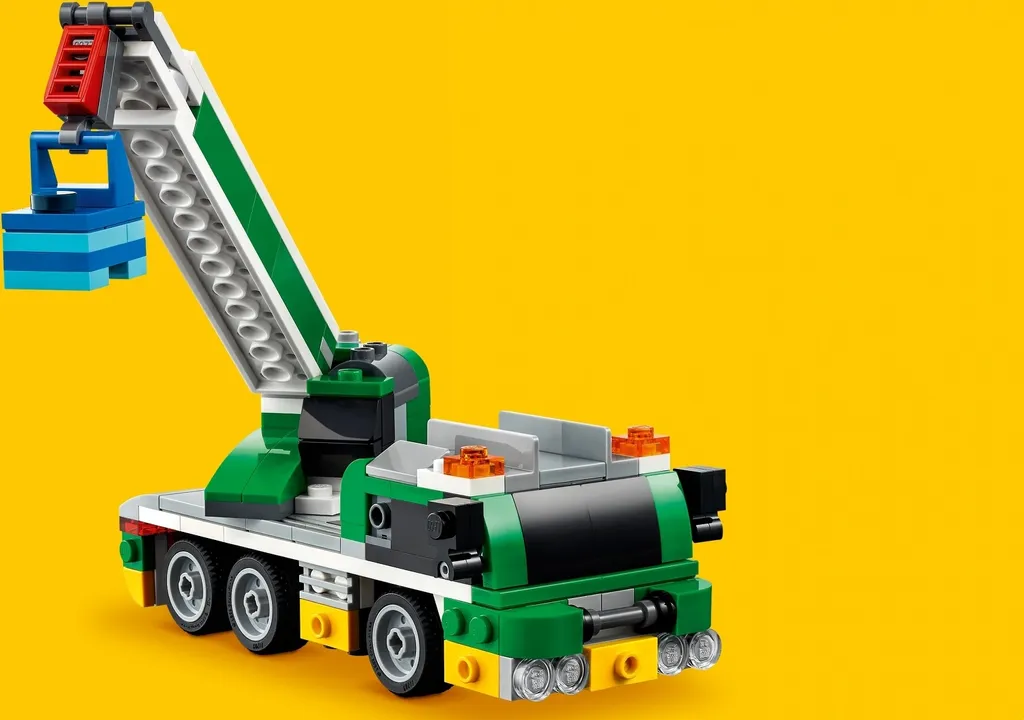 Jeu de construction camion de transport LEGO Creator 3 en 1 modulable - 41