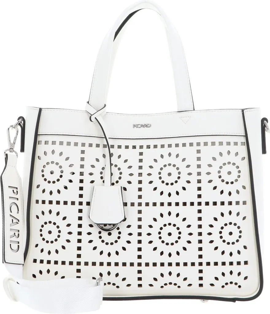 Borsa Picard Madeira Shopper Bianca | Look Urban & Chic Donna