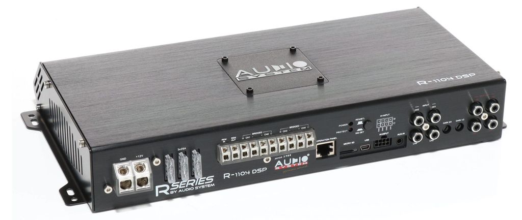 4-kanałowy wzmacniacz Audio System R-110.4 DSP-BT Zdjęcie produktu 