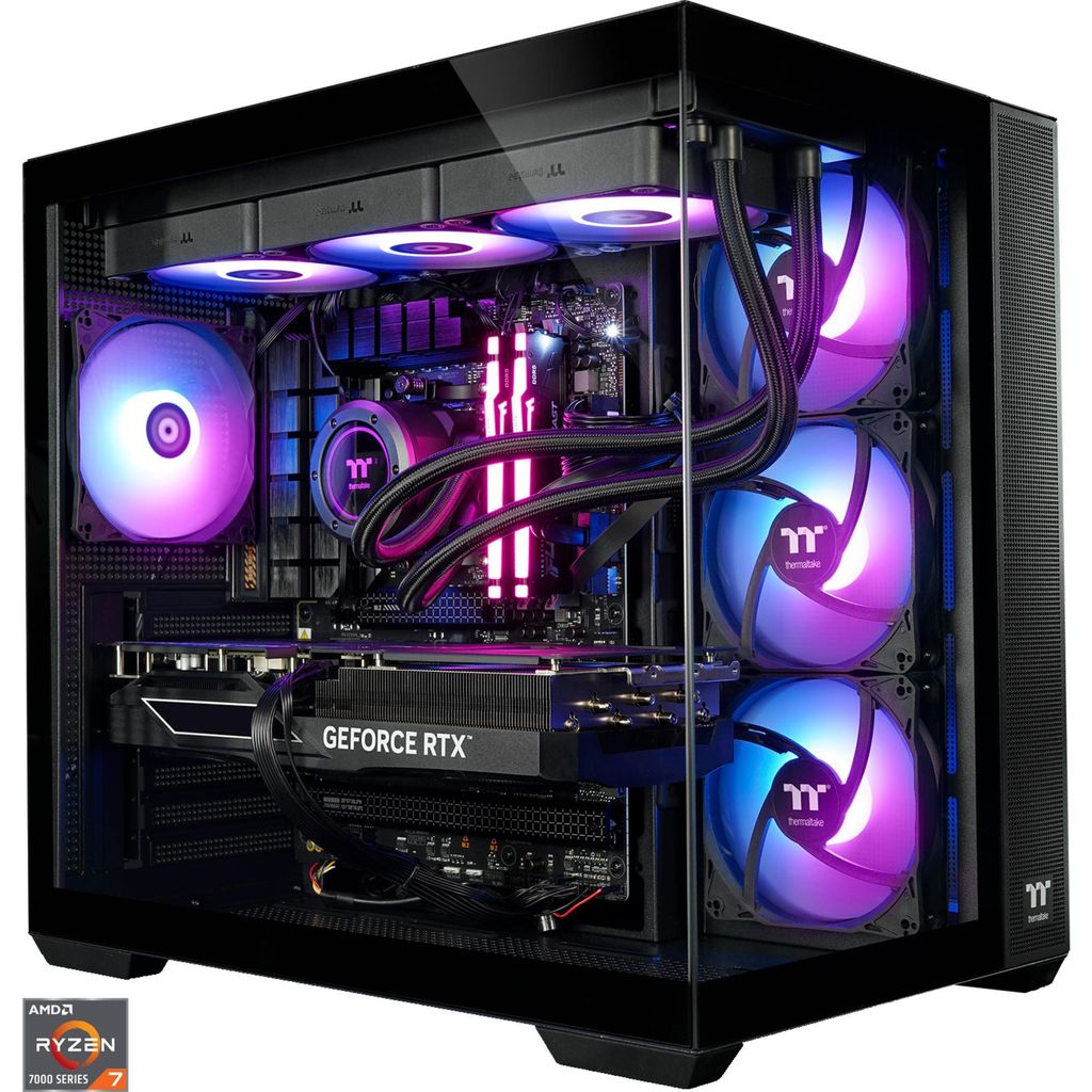Thermaltake FTW RTX 5070 Ti Black, Gaming-PC, (Windows 11 Home)