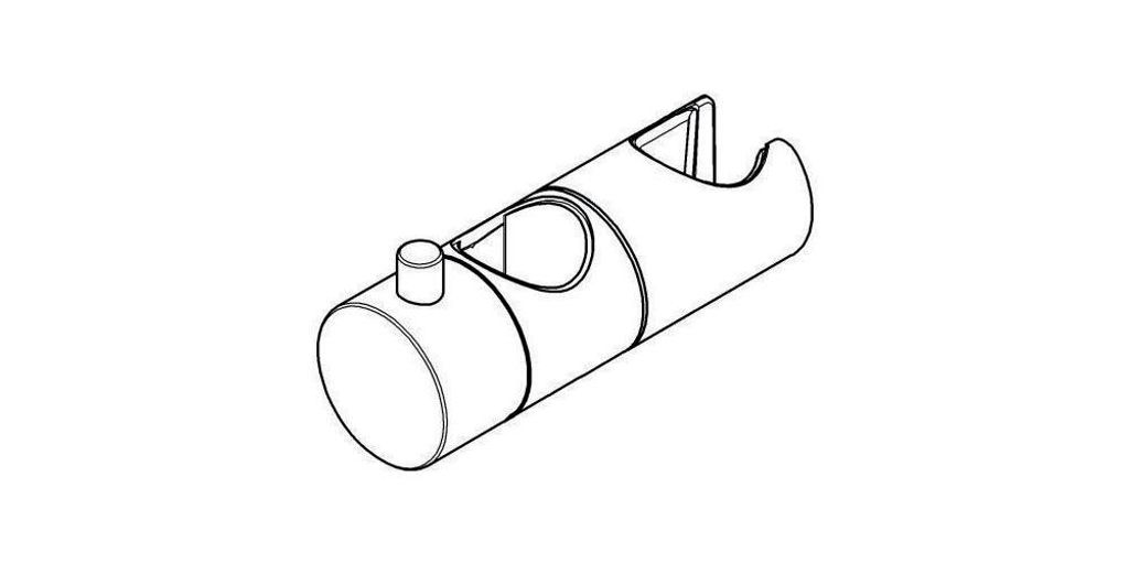 GROHE 48177EN0 Gleitelement 48177 nickel gebürstet