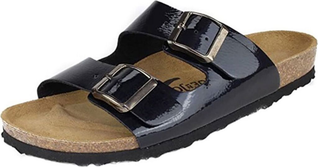 JOE N JOYCE London SynSoft Soft-Fußbett Metallic Metallic Black Größe 37 Schmal