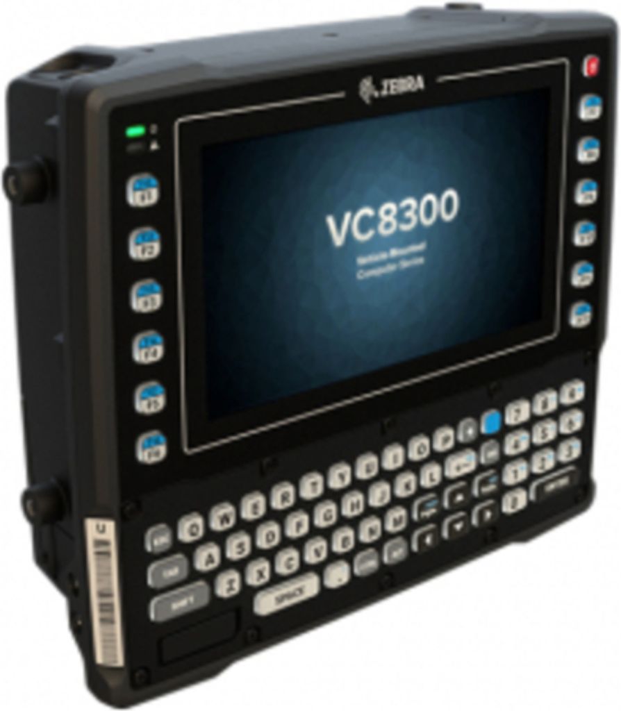 Zebra VC8300, Ivanti Velocity Pre-Licensed, USB, USB-C, powered-USB, RS232, BT, WLAN, Android, GMS