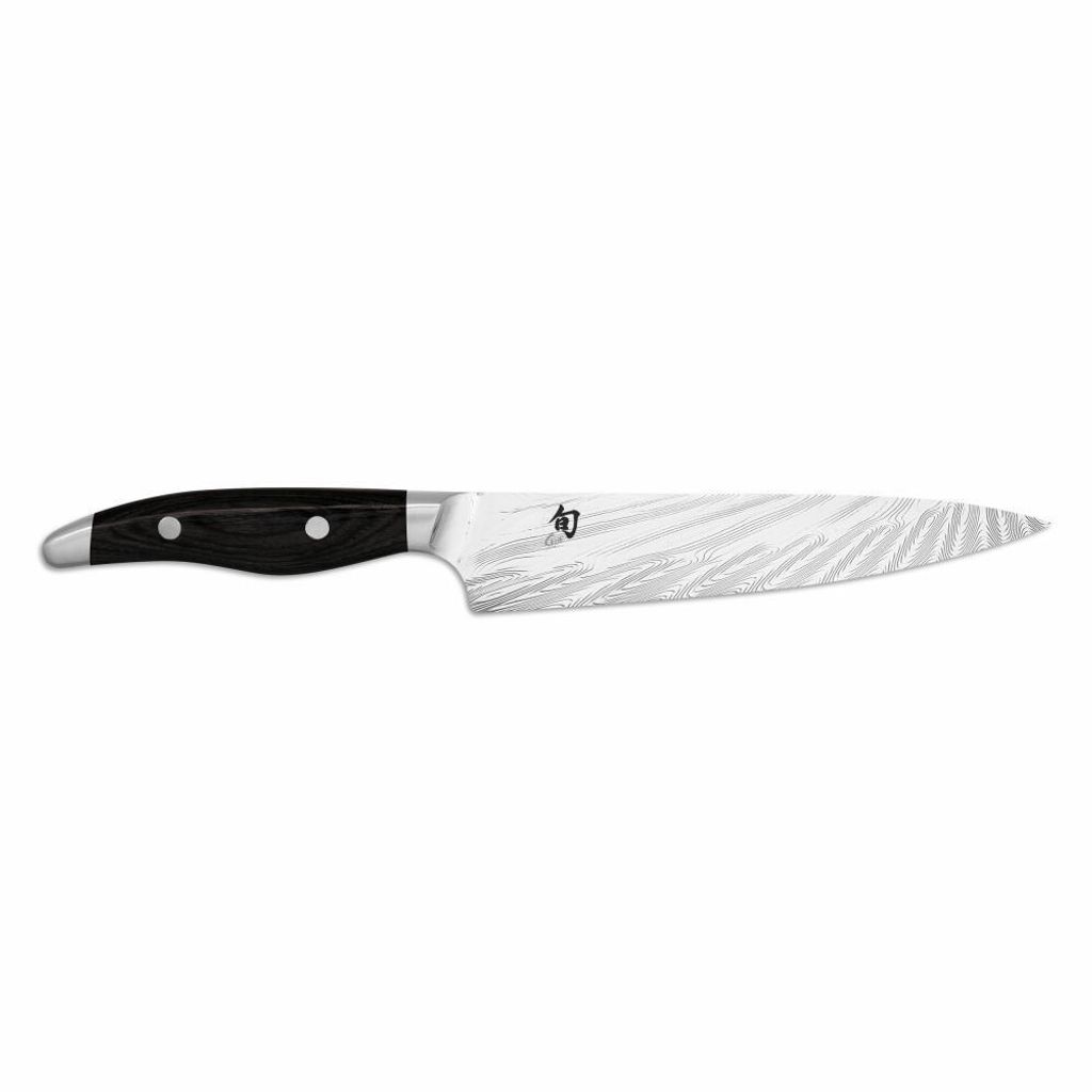Kai Allzweckmesser Shun Nagare Black, Dual-Core-Stahl, Pakkaholz, Klingenlänge 15 cm, NDC-0701S