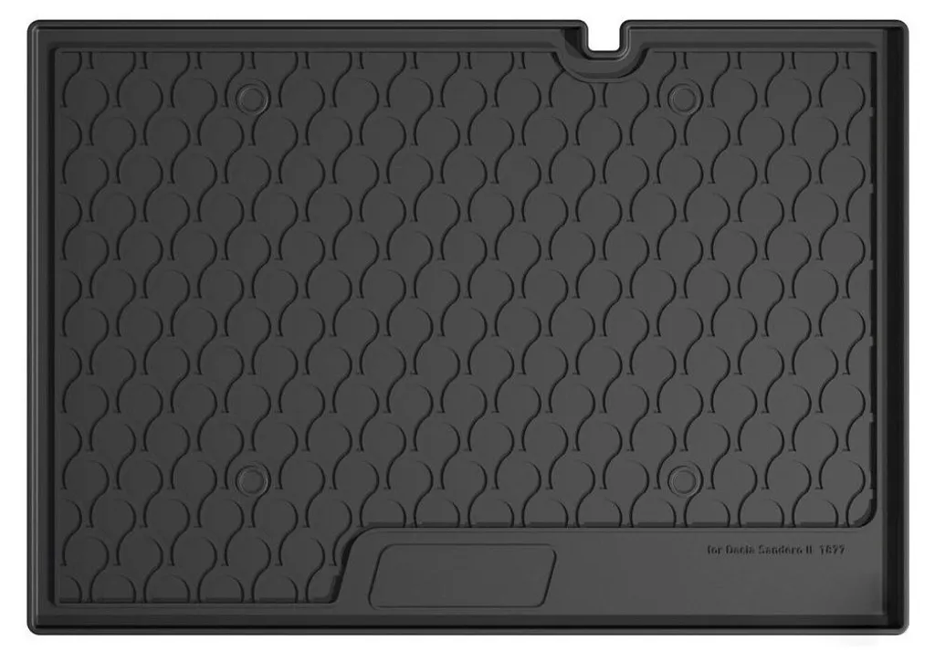 Tapis de coffre 3D sur mesure pour Dacia Sandero Stepway version 2013-2021