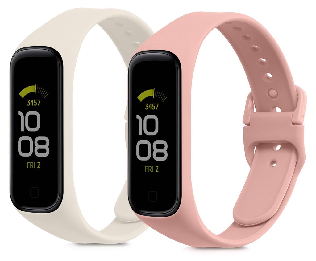 kwmobile 2x Uhrenarmband für Samsung Galaxy Fit 2 Armband - Produktbild 
