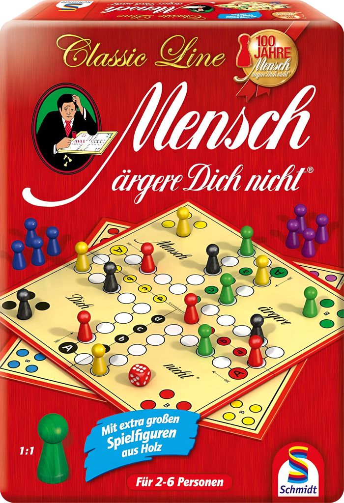 Schmidt Spiele 49439 Mensch ärgere Dich Nicht in der Produktbild 