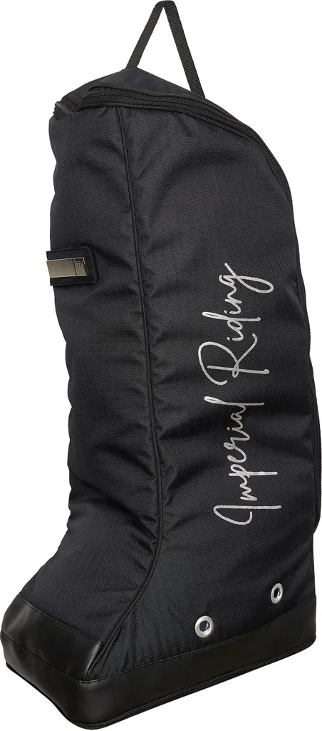 Sac à bottes IRHOlania Black Imperial Riding - Finition Luxe et Robuste