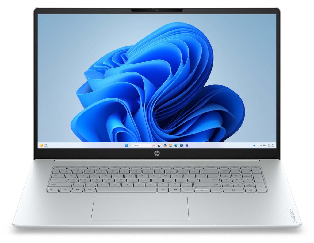 HP OmniBook 3 (Glacier Silver, 17,3" Full-HD, Intel® Core™ Produktbild 