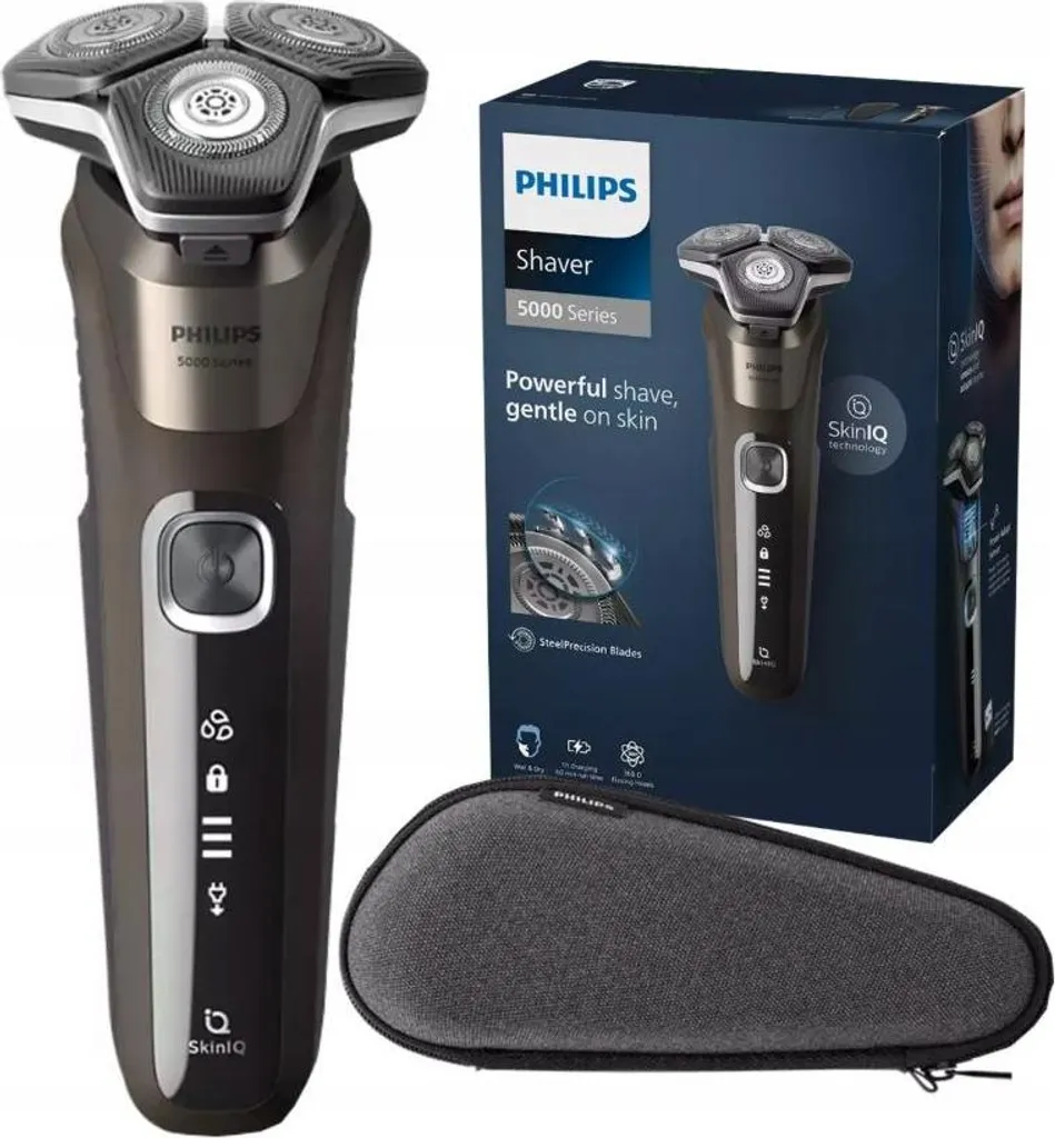 Rasoio Philips Series 5000 S5886/30 con SkinIQ e Ricarica USB Universale - 2