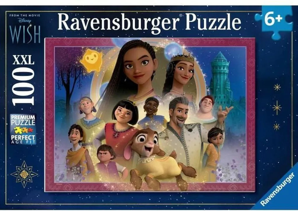 Puzzle Enfant 100 Pièces Disney Wish Ravensburger - Activité de Détente