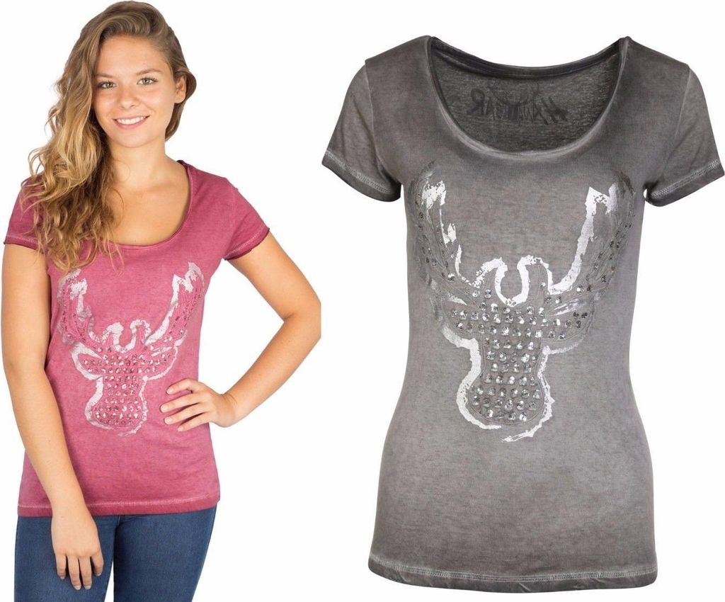 T-Shirt Dori burgund XS Produktbild 