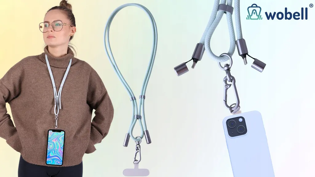 Câble USB C Charge Rapide avec Lanyard-String Intégré pour Téléphone - 3