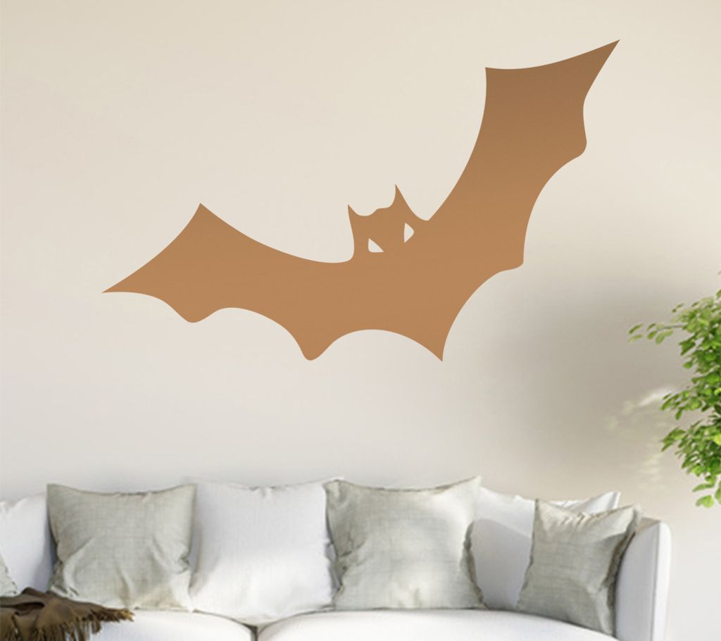 Fledermaus Wandtattoo in 6 Größen - Wandaufkleber Wall Sticker - Dekoration, Küche, Wohnzimmer, Schlafzimmer, Badezimmer