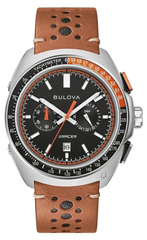 Montre Chronographe de Plongée Bulova 98B427 Marine Star Cadran Noir