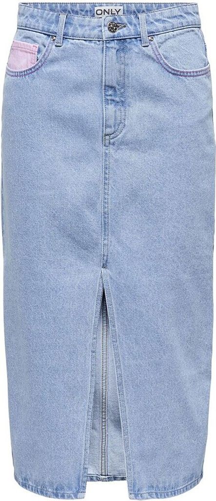 Only Bianca Neon Midirock Blau XS Frau Blau XS