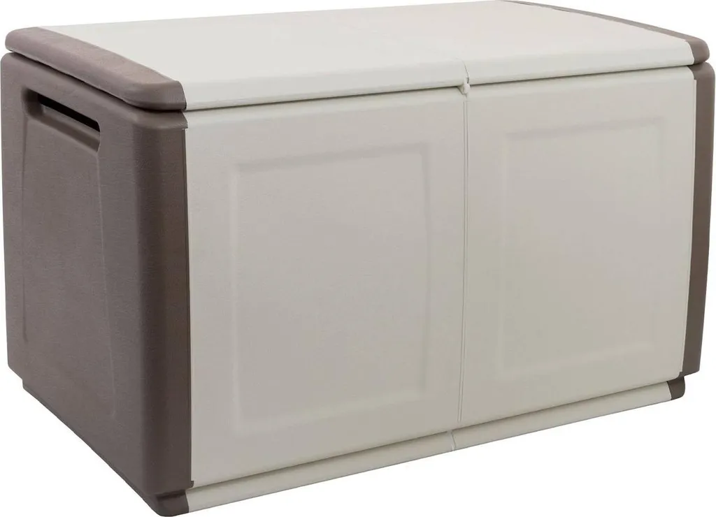 Malle de Rangement Extérieur Andra 96cm Résistante UV et Intempéries - 4