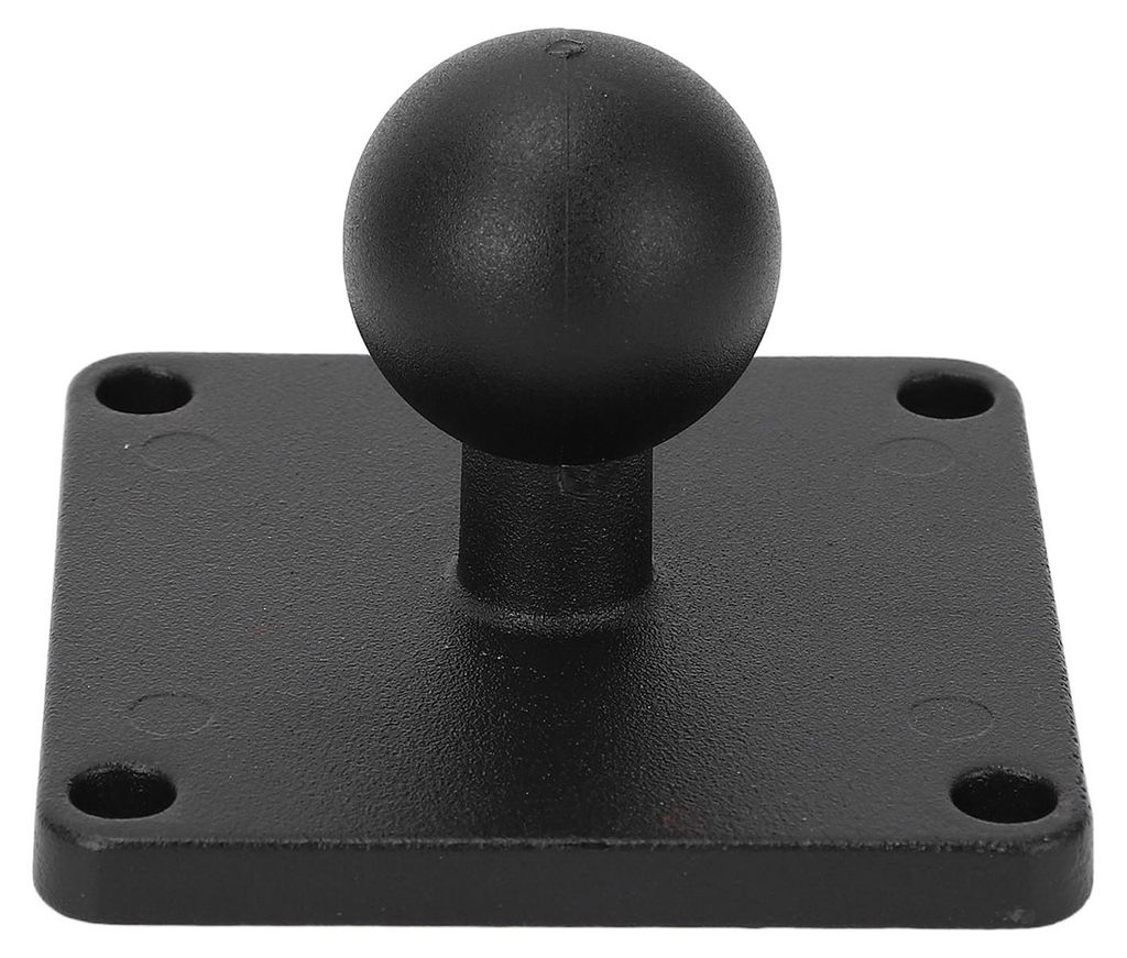 Kugelmontage-Adapterplatte, 1 Zoll, Aluminiumlegierung und Gummi, universelles AMPS für Schiffe