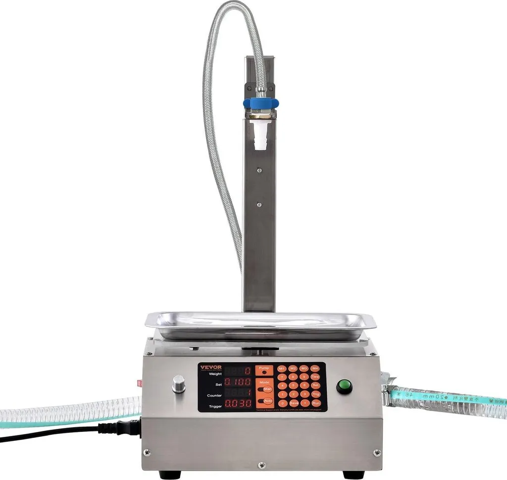 Remplisseuse de bouteilles automatique pour liquides et huiles 15kg