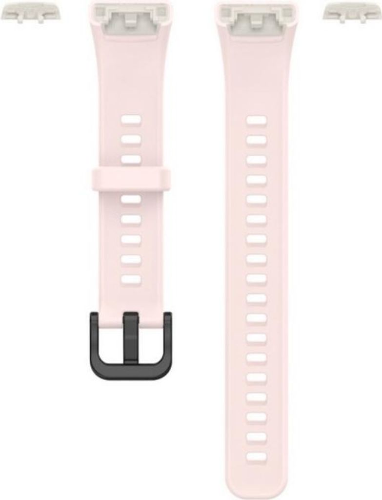 Huawei Band 6 Silikonarmband in zartem Hellrosa: Produktbild 