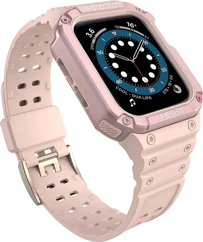 Eko, Armband für Apple Watch 42/44/45mm aus Ultimate Integral, Rosa