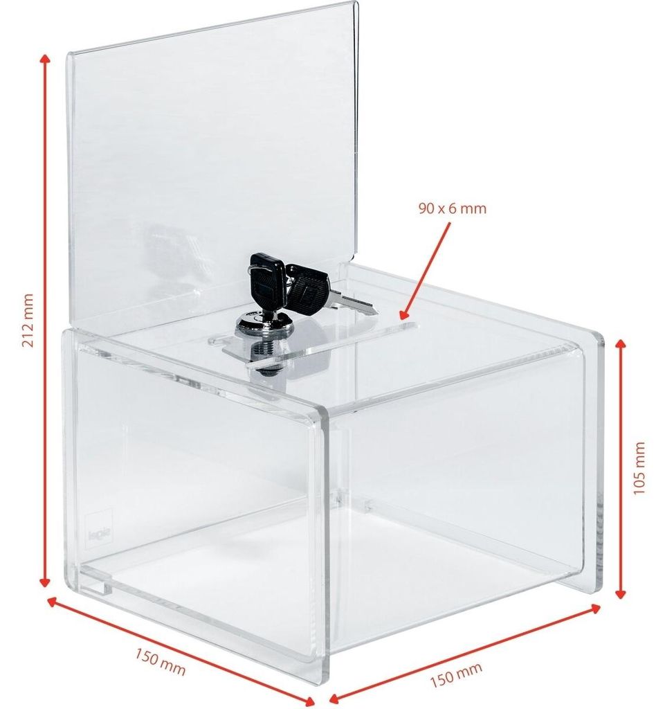 SIGEL VA151 Aktionsbox / Spendenbox / Loxbox abschließbar, Produktbild 