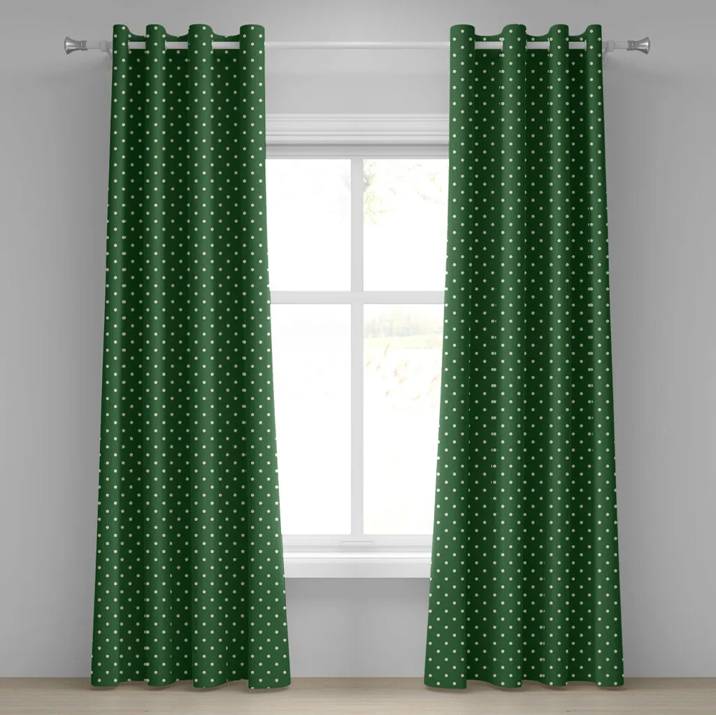 Decorazioni Finestre Natale: Tenda ABAKUHAUS Pois Vintage 280x225