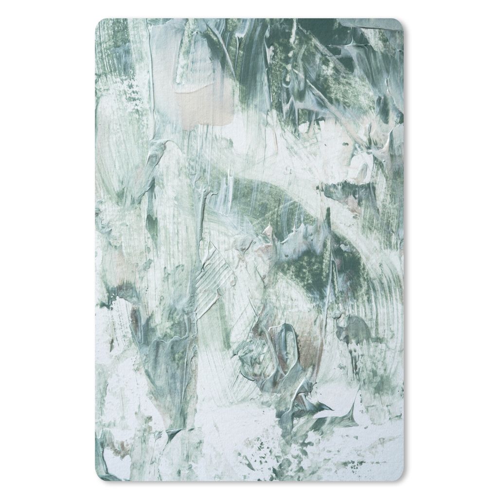 MuchoWow Mauspad Mousepad Gartendekoration - Farbe - Abstrakt 18x27 cm - Mousepads - Maus Mat - Pad - Mausunterlage
