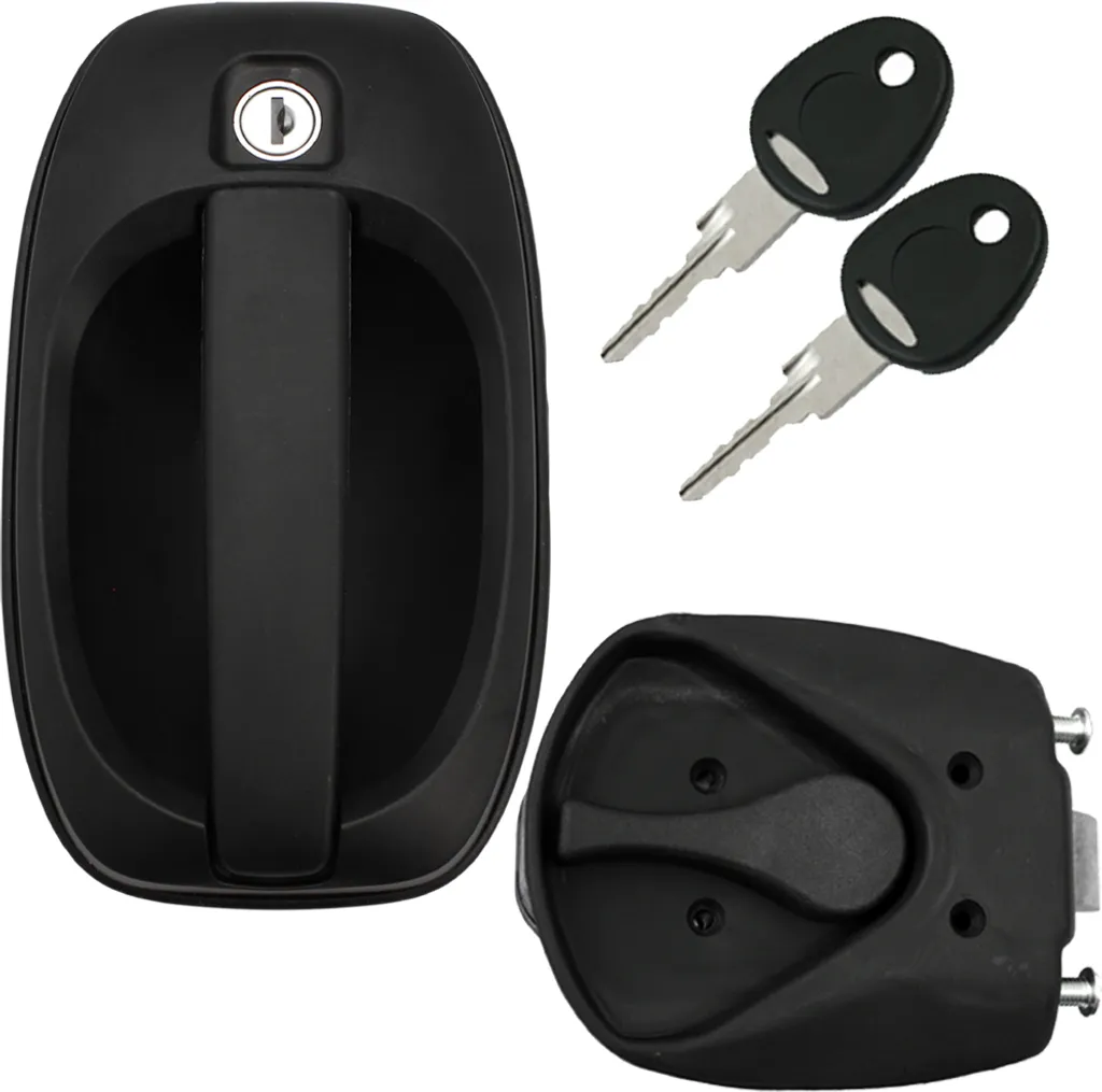 Serrure FAP M1 pour Caravane FF-System II Noire avec Barillet et Clés