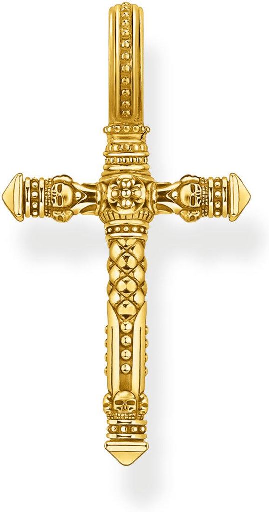 Thomas Sabo Charm Club Connect Lettre C – Pendentif Plaqué Or 18k Sur Argent 925 Recyclé CC1209-413-39