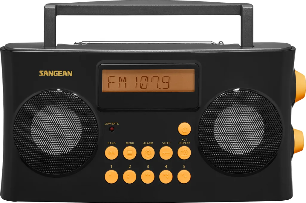 Solution audio pour aveugles : Radio FM Sangean PR-D17 à synthèse vocale