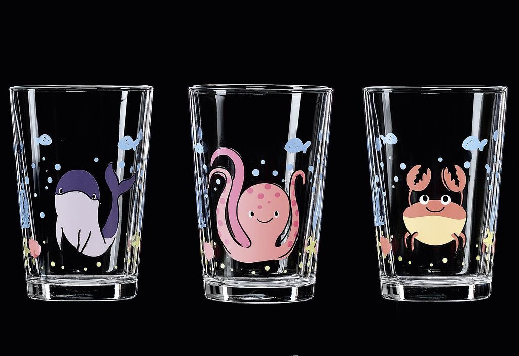 Trinkglas "Unterwasserwelt" 3er Set Produktbild 