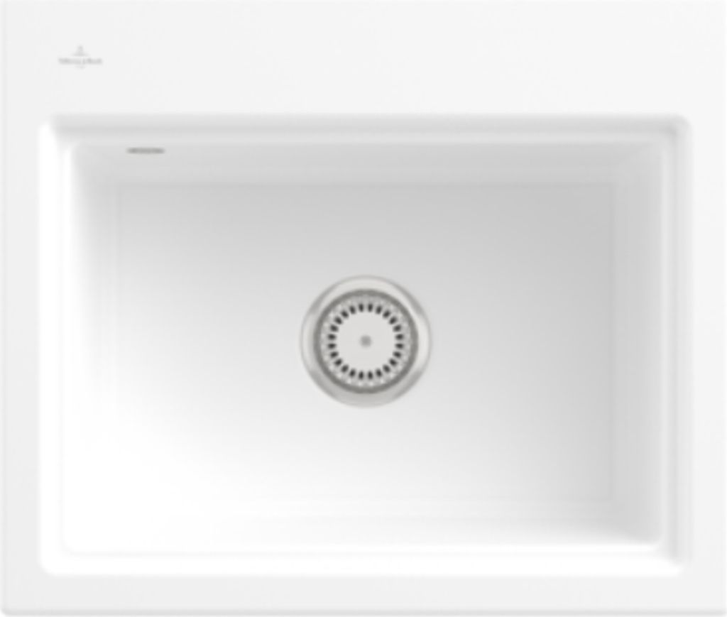 Villeroy & Boch Keramikspüle 336A01R1, Subway Style 60 S Einbauspüle - inkl.