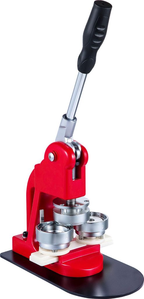 SucceBuy 44 mm Button Maker-Presse, 1,73 Zoll Button-Stanze mit 1000 Buttons, Button-Herstellungsset