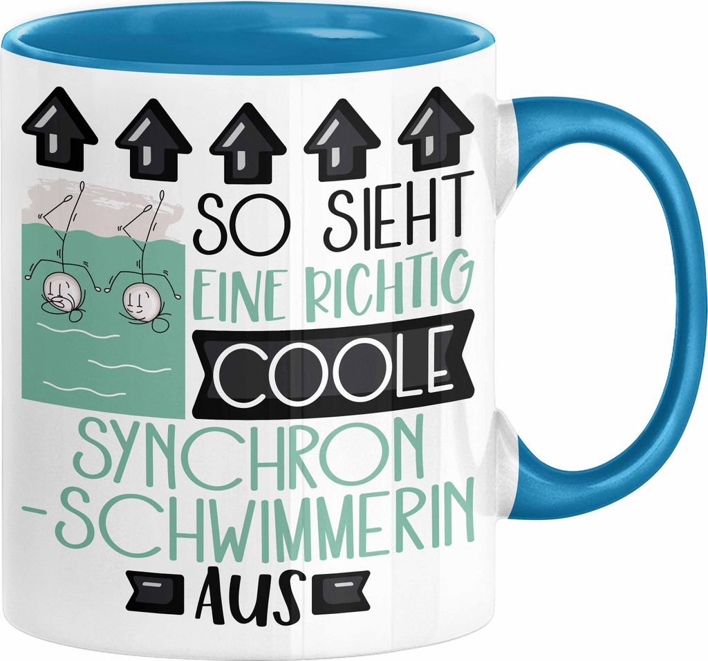 Synchronschwimmerin Geschenk Tasse Geschenkidee für Produktbild 