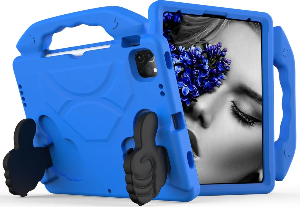 Custodia iPad 2025 11"/2022 10.9" per Bambini Blu - Antiurto EVA